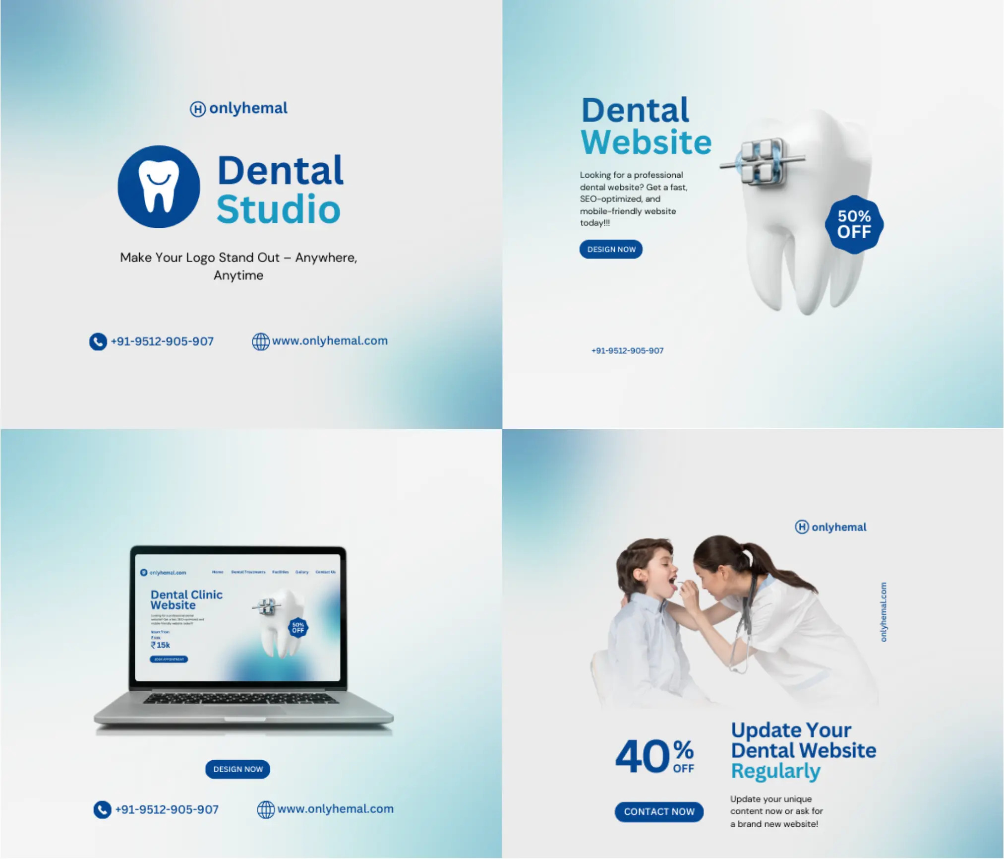 Brand Identity & Website for Dental Clinic